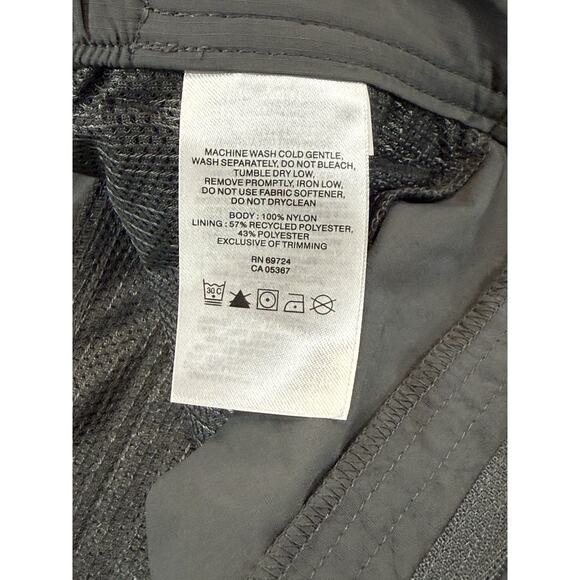 Columbia Omni-Shade Cargo Shorts Men’s 34W Gray Nylon Sun Protection Hiking - Picture 7 of 8